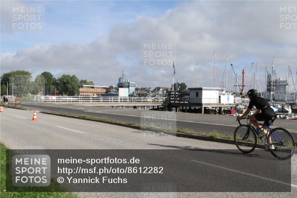 17.08.2025 - KN Förde Triathlon 2025 Yannick Fuchs http://msf.ph/oto/8612282 17.08.2025 09:22:01 Radfahren 142, 147, 152 meine-sportfotos.de