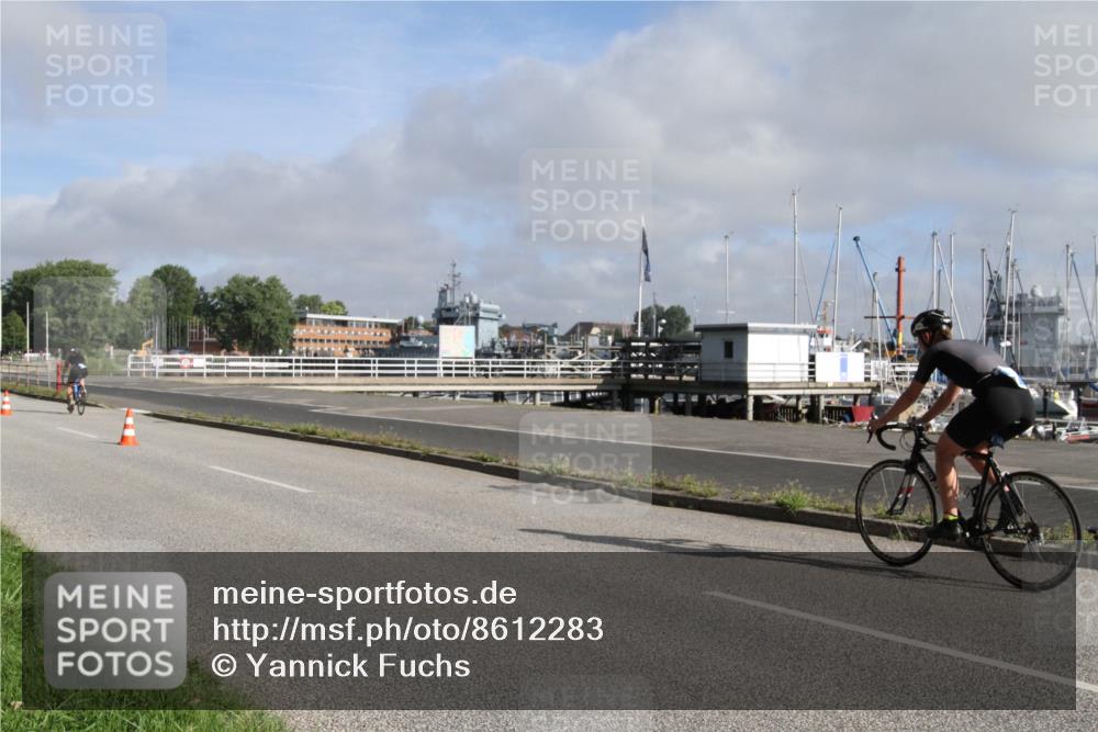 17.08.2025 - KN Förde Triathlon 2025 Yannick Fuchs http://msf.ph/oto/8612283 17.08.2025 09:22:04 Radfahren 142, 147, 151, 152 meine-sportfotos.de