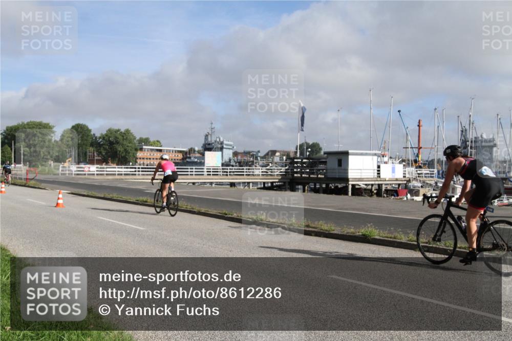 17.08.2025 - KN Förde Triathlon 2025 Yannick Fuchs http://msf.ph/oto/8612286 17.08.2025 09:22:13 Radfahren 126, 135, 145, 146, 151, 198 meine-sportfotos.de