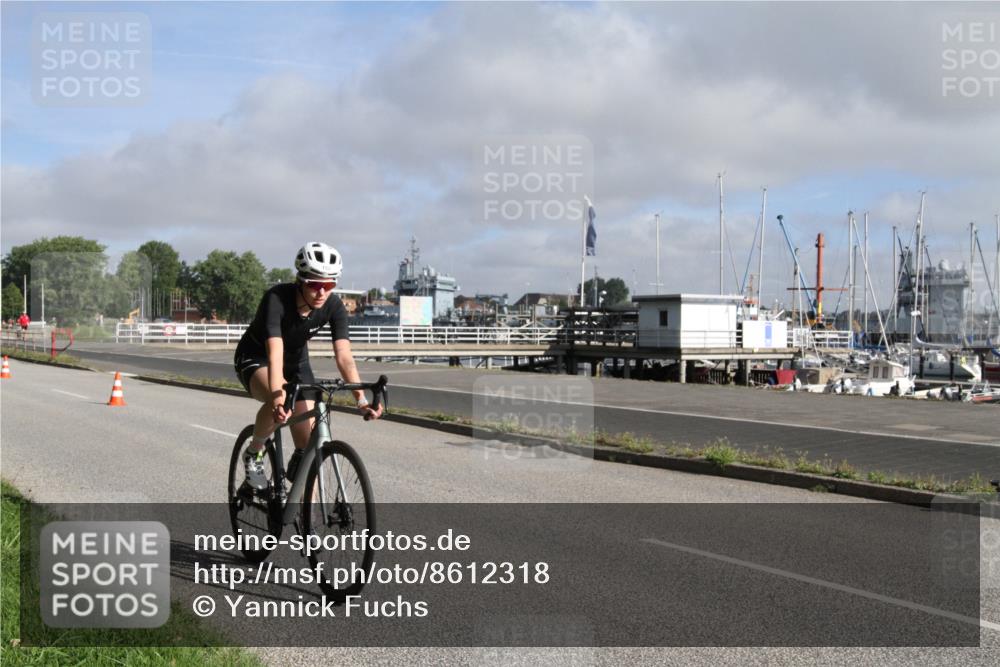 17.08.2025 - KN Förde Triathlon 2025 Yannick Fuchs http://msf.ph/oto/8612318 17.08.2025 09:24:22 Radfahren 128, 150, 162 meine-sportfotos.de