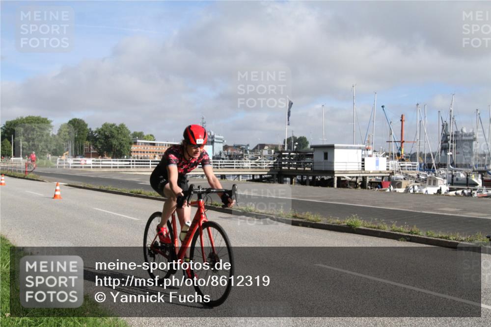 17.08.2025 - KN Förde Triathlon 2025 Yannick Fuchs http://msf.ph/oto/8612319 17.08.2025 09:24:31 Radfahren 143, 150, 166 meine-sportfotos.de