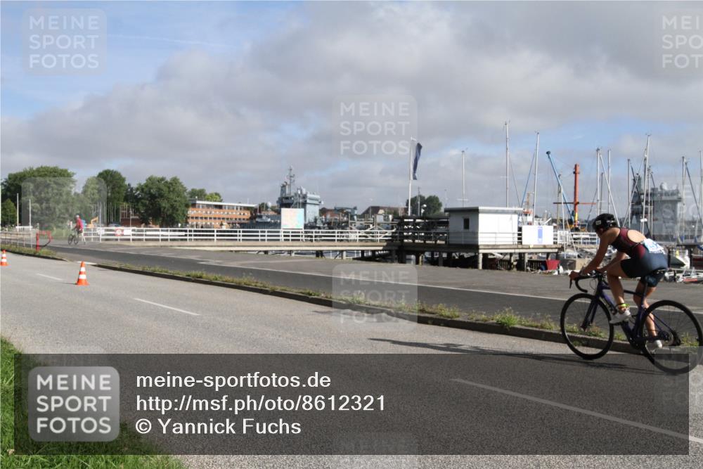 17.08.2025 - KN Förde Triathlon 2025 Yannick Fuchs http://msf.ph/oto/8612321 17.08.2025 09:24:38 Radfahren 143, 166, 252 meine-sportfotos.de