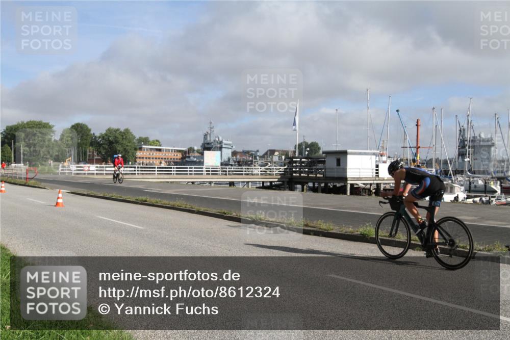 17.08.2025 - KN Förde Triathlon 2025 Yannick Fuchs http://msf.ph/oto/8612324 17.08.2025 09:25:03 Radfahren 115 meine-sportfotos.de