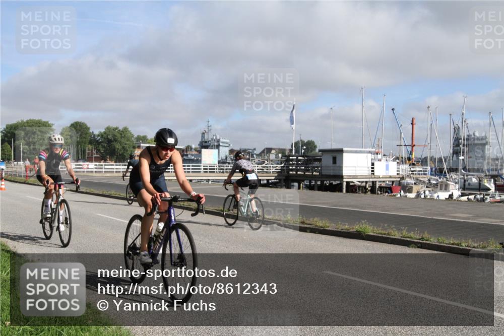 17.08.2025 - KN Förde Triathlon 2025 Yannick Fuchs http://msf.ph/oto/8612343 17.08.2025 09:26:12 Radfahren 131, 155, 156, 166, 169, 252 meine-sportfotos.de