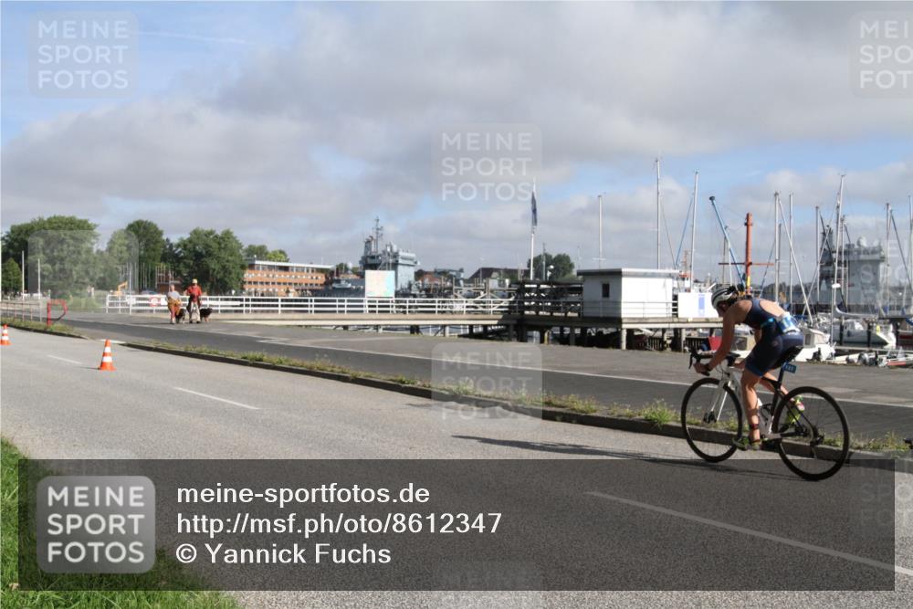17.08.2025 - KN Förde Triathlon 2025 Yannick Fuchs http://msf.ph/oto/8612347 17.08.2025 09:26:29 Radfahren 106, 121, 161, 220 meine-sportfotos.de