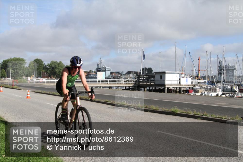 17.08.2025 - KN Förde Triathlon 2025 Yannick Fuchs http://msf.ph/oto/8612369 17.08.2025 09:27:09 Radfahren 101, 177 meine-sportfotos.de