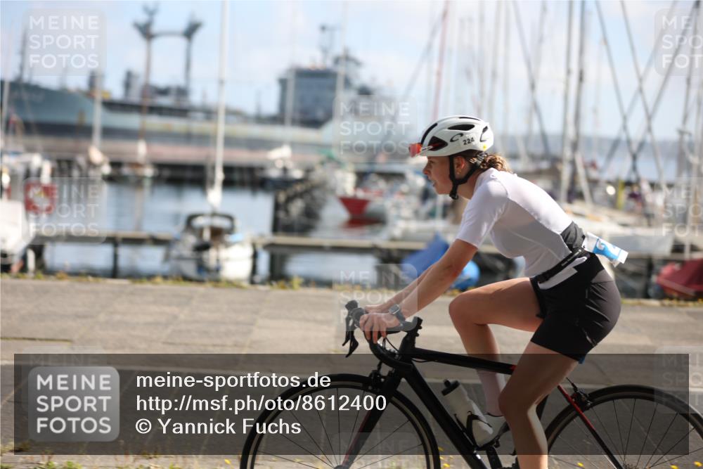 17.08.2025 - KN Förde Triathlon 2025 Yannick Fuchs http://msf.ph/oto/8612400 17.08.2025 10:02:30 Radfahren 224, 251, 141, 231, 250 meine-sportfotos.de