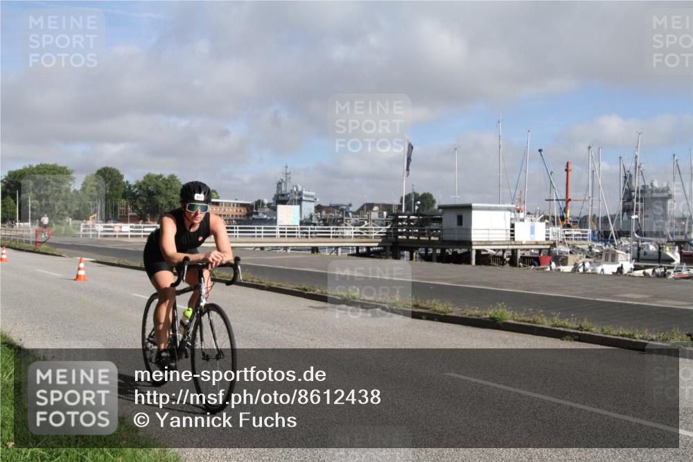 17.08.2025 - KN Förde Triathlon 2025 Yannick Fuchs http://msf.ph/oto/8612438 17.08.2025 09:28:49 Radfahren 119, 175, 176, 182, 250, 254 meine-sportfotos.de