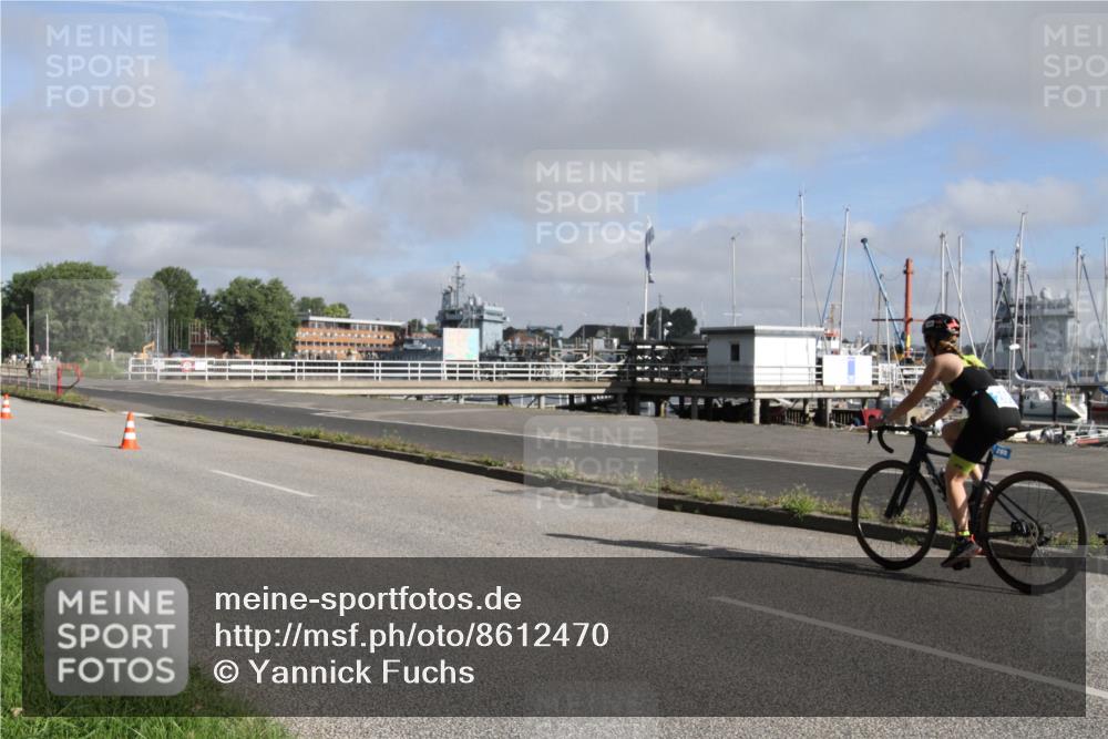 17.08.2025 - KN Förde Triathlon 2025 Yannick Fuchs http://msf.ph/oto/8612470 17.08.2025 09:29:39 Radfahren 108, 179, 196, 205, 211 meine-sportfotos.de