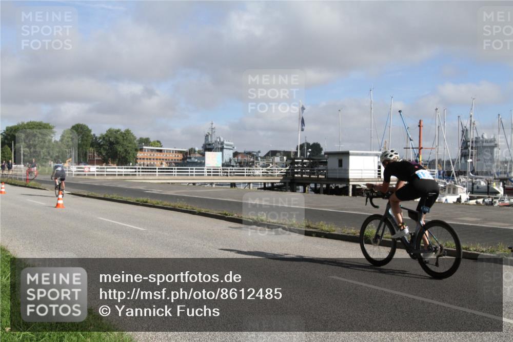 17.08.2025 - KN Förde Triathlon 2025 Yannick Fuchs http://msf.ph/oto/8612485 17.08.2025 09:29:46 Radfahren 108, 110, 136, 179, 196, 205, 211 meine-sportfotos.de