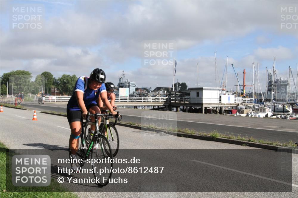 17.08.2025 - KN Förde Triathlon 2025 Yannick Fuchs http://msf.ph/oto/8612487 17.08.2025 09:29:58 Radfahren 114, 186, 240, 241, 244 meine-sportfotos.de