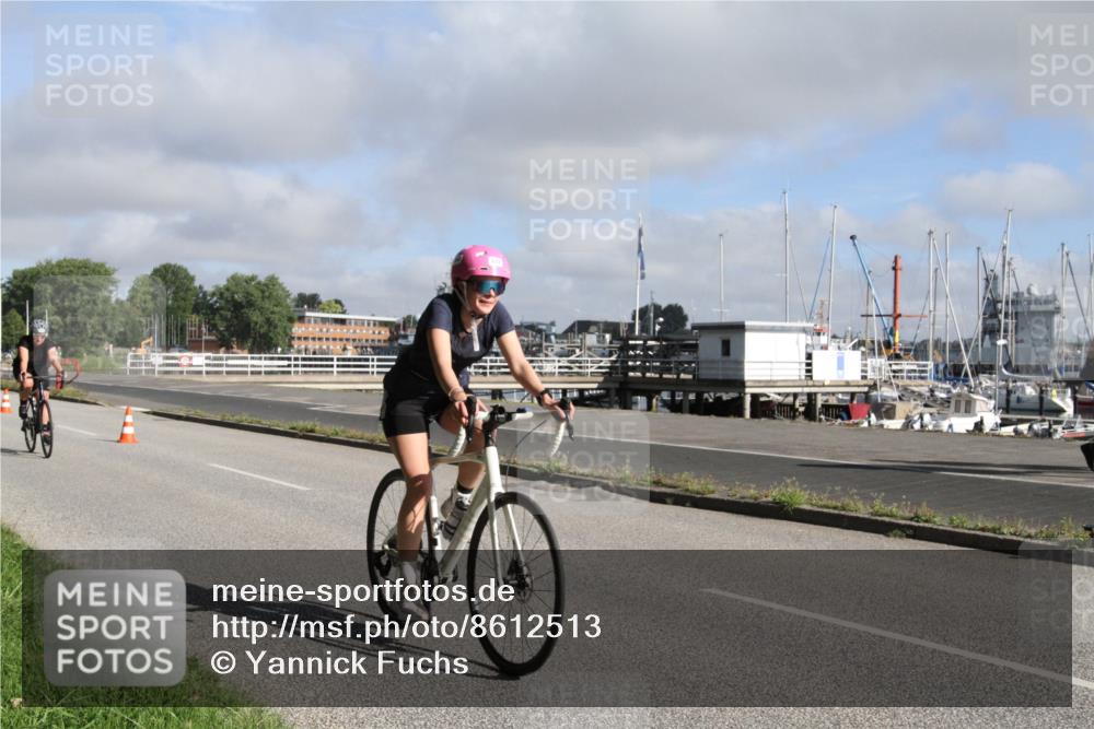 17.08.2025 - KN Förde Triathlon 2025 Yannick Fuchs http://msf.ph/oto/8612513 17.08.2025 09:30:32 Radfahren 119, 163, 167, 202 meine-sportfotos.de