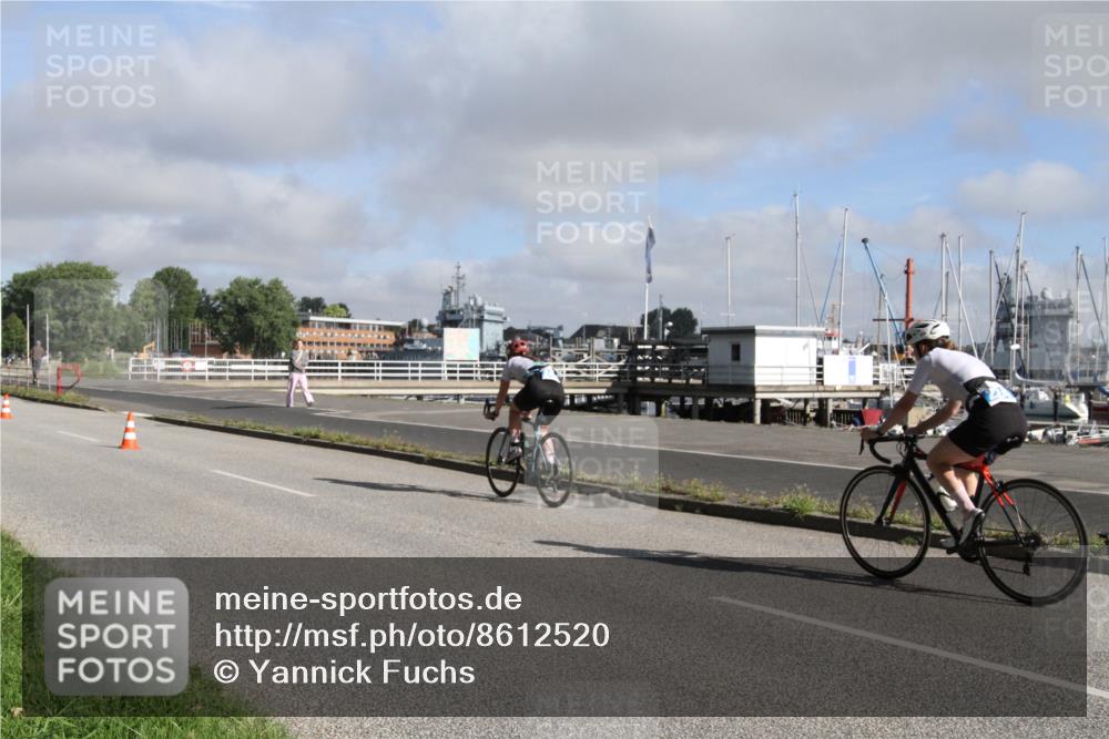 17.08.2025 - KN Förde Triathlon 2025 Yannick Fuchs http://msf.ph/oto/8612520 17.08.2025 09:30:44 Radfahren 157, 224, 242 meine-sportfotos.de