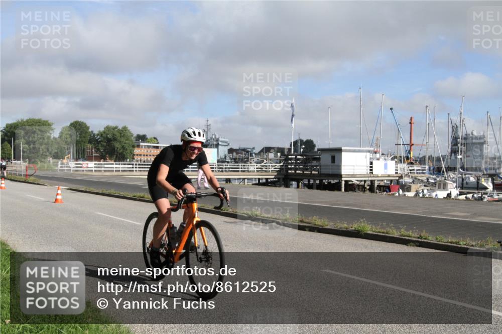17.08.2025 - KN Förde Triathlon 2025 Yannick Fuchs http://msf.ph/oto/8612525 17.08.2025 09:30:48 Radfahren 117, 157, 197, 224, 242 meine-sportfotos.de
