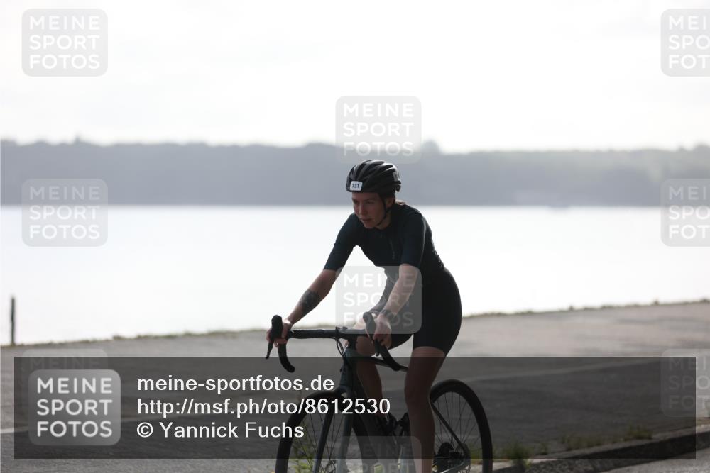 17.08.2025 - KN Förde Triathlon 2025 Yannick Fuchs http://msf.ph/oto/8612530 17.08.2025 10:03:54 Radfahren 131, 210, 207 meine-sportfotos.de