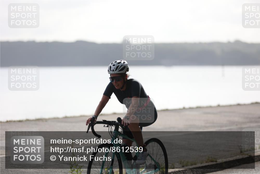 17.08.2025 - KN Förde Triathlon 2025 Yannick Fuchs http://msf.ph/oto/8612539 17.08.2025 10:04:00 Radfahren 210, 131 meine-sportfotos.de