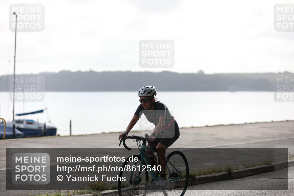 17.08.2025 - KN Förde Triathlon 2025 Yannick Fuchs http://msf.ph/oto/8612540 17.08.2025 10:04:01 Radfahren 210, 131 meine-sportfotos.de