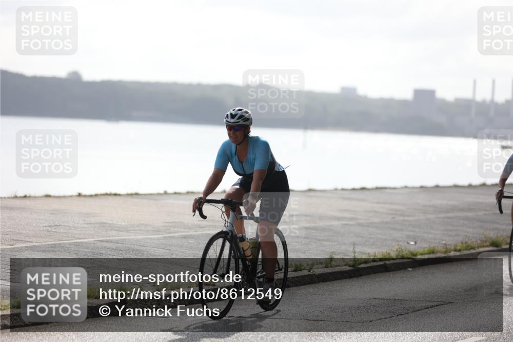 17.08.2025 - KN Förde Triathlon 2025 Yannick Fuchs http://msf.ph/oto/8612549 17.08.2025 10:04:11 Radfahren 111, 196, 211, 218, 224, 234 meine-sportfotos.de