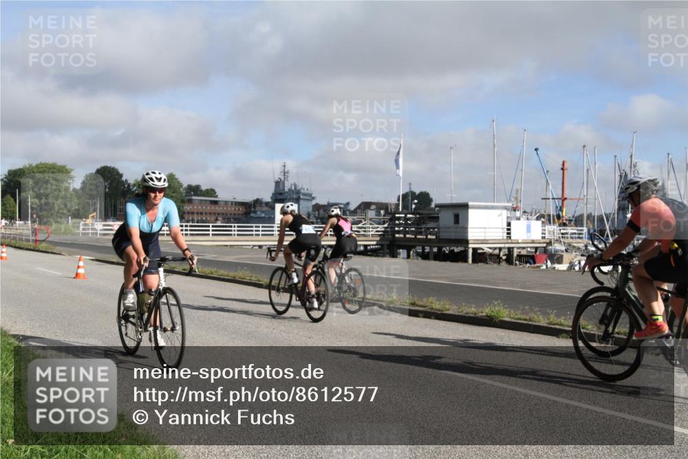 17.08.2025 - KN Förde Triathlon 2025 Yannick Fuchs http://msf.ph/oto/8612577 17.08.2025 09:31:29 Radfahren 104, 120, 127, 136, 148, 170, 190, 196, 211, 215, 230, 235 meine-sportfotos.de