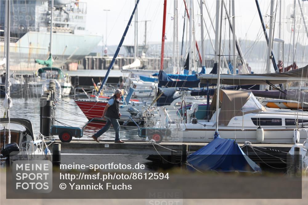 17.08.2025 - KN Förde Triathlon 2025 Yannick Fuchs http://msf.ph/oto/8612594 17.08.2025 09:10:37 Radfahren  meine-sportfotos.de