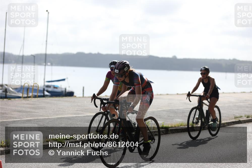 17.08.2025 - KN Förde Triathlon 2025 Yannick Fuchs http://msf.ph/oto/8612604 17.08.2025 10:04:30 Radfahren 176, 182, 184, 188 meine-sportfotos.de