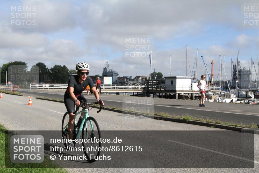 17.08.2025 - KN Förde Triathlon 2025 Yannick Fuchs http://msf.ph/oto/8612615 17.08.2025 09:32:06 Radfahren 210, 213, 234, 244 meine-sportfotos.de