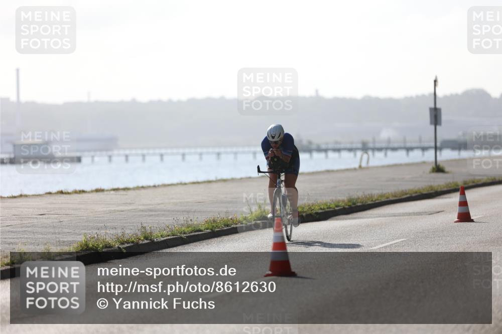 17.08.2025 - KN Förde Triathlon 2025 Yannick Fuchs http://msf.ph/oto/8612630 17.08.2025 09:13:27 Radfahren 104 meine-sportfotos.de