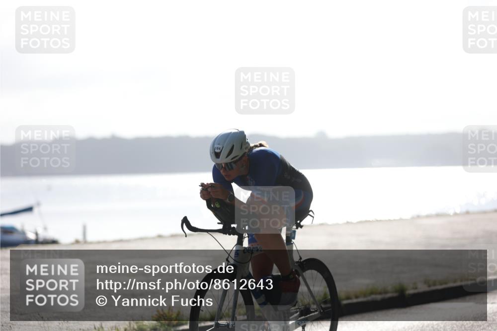 17.08.2025 - KN Förde Triathlon 2025 Yannick Fuchs http://msf.ph/oto/8612643 17.08.2025 09:13:29 Radfahren 104 meine-sportfotos.de
