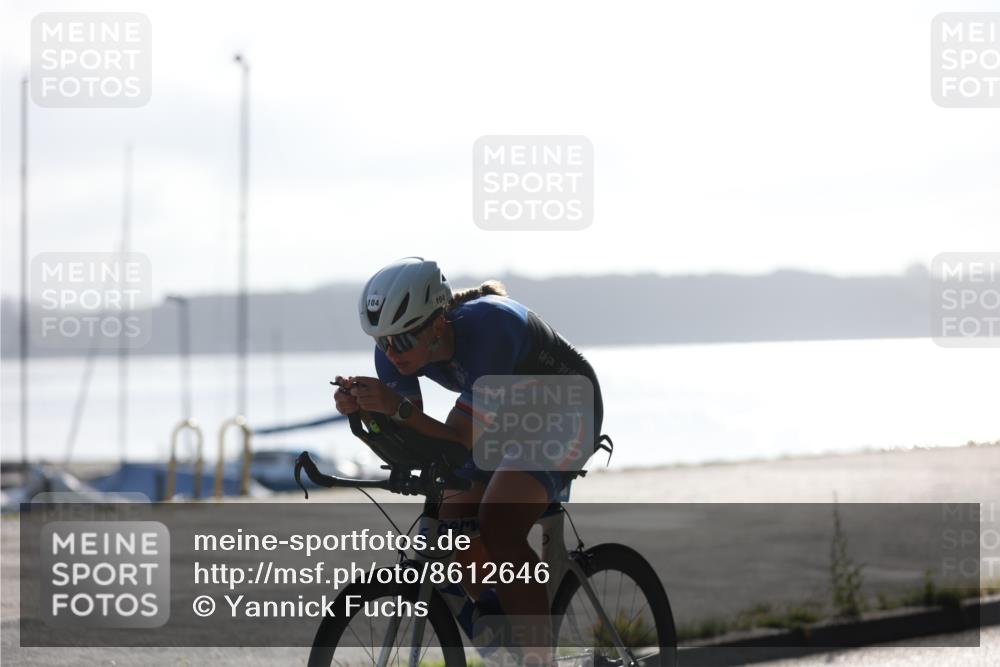 17.08.2025 - KN Förde Triathlon 2025 Yannick Fuchs http://msf.ph/oto/8612646 17.08.2025 09:13:29 Radfahren 104 meine-sportfotos.de