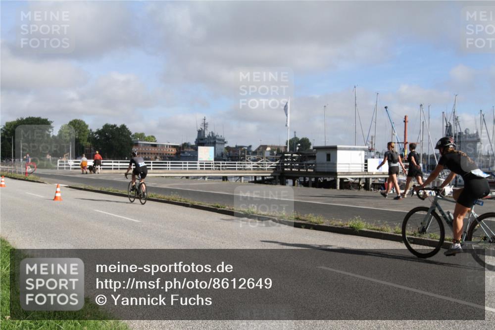 17.08.2025 - KN Förde Triathlon 2025 Yannick Fuchs http://msf.ph/oto/8612649 17.08.2025 09:32:29 Radfahren 147, 195, 201, 224, 246 meine-sportfotos.de