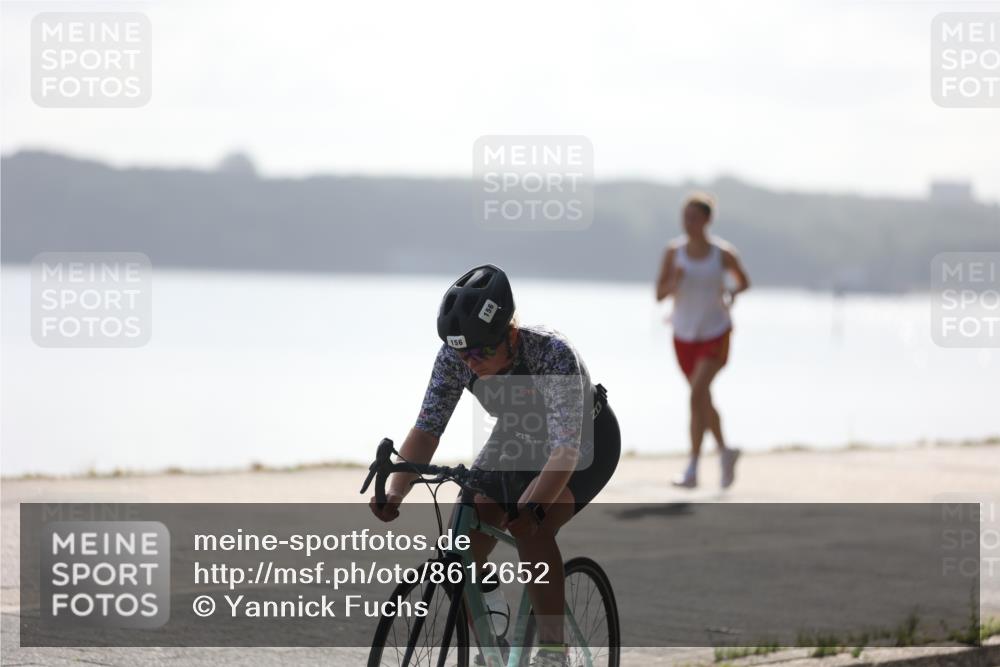 17.08.2025 - KN Förde Triathlon 2025 Yannick Fuchs http://msf.ph/oto/8612652 17.08.2025 10:04:47 Radfahren 156, 216, 231, 170, 176 meine-sportfotos.de