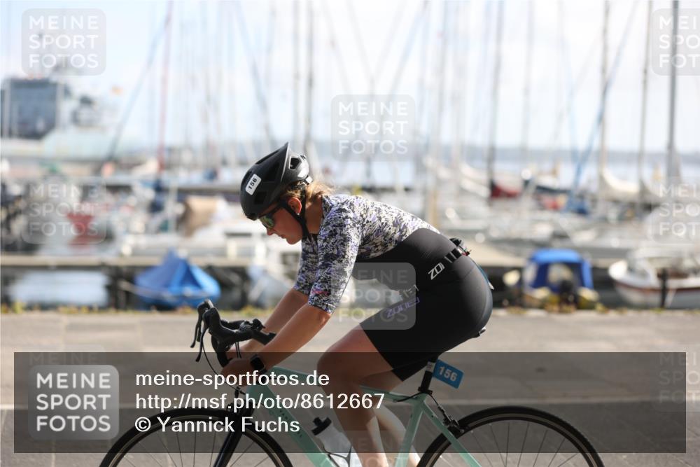 17.08.2025 - KN Förde Triathlon 2025 Yannick Fuchs http://msf.ph/oto/8612667 17.08.2025 10:04:49 Radfahren 156, 208, 216, 231, 170 meine-sportfotos.de