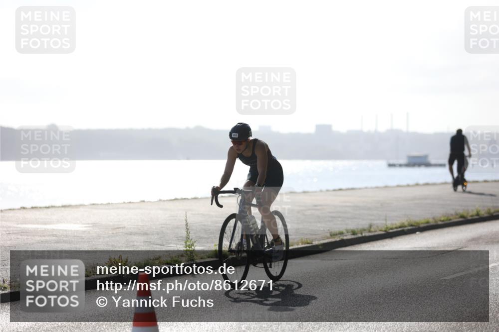 17.08.2025 - KN Förde Triathlon 2025 Yannick Fuchs http://msf.ph/oto/8612671 17.08.2025 09:14:36 Radfahren 115, 252 meine-sportfotos.de