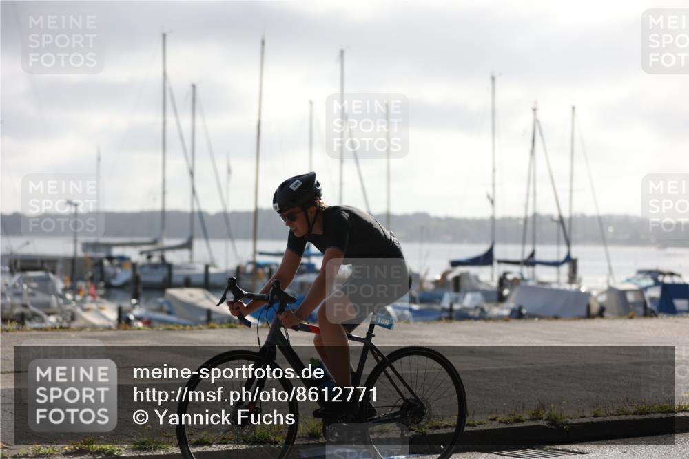 17.08.2025 - KN Förde Triathlon 2025 Yannick Fuchs http://msf.ph/oto/8612771 17.08.2025 09:15:29 Radfahren 106 meine-sportfotos.de