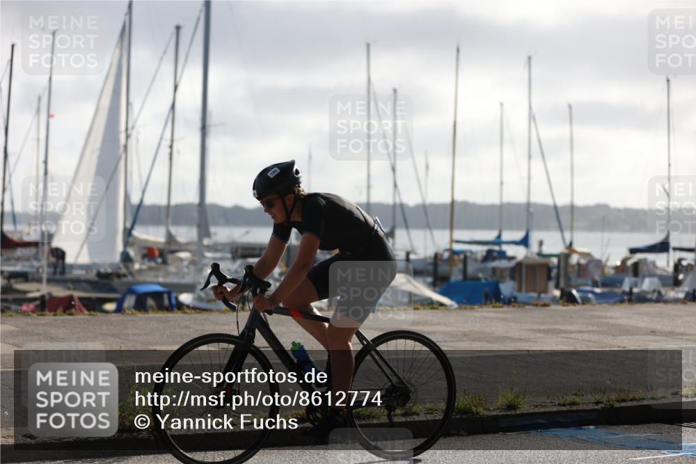 17.08.2025 - KN Förde Triathlon 2025 Yannick Fuchs http://msf.ph/oto/8612774 17.08.2025 09:15:29 Radfahren 106 meine-sportfotos.de