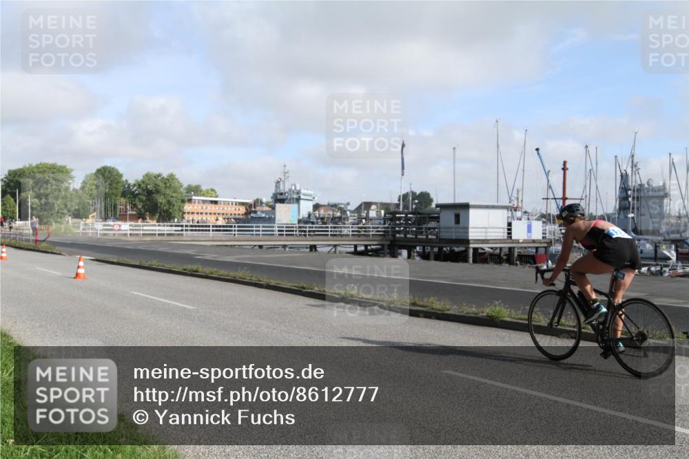 17.08.2025 - KN Förde Triathlon 2025 Yannick Fuchs http://msf.ph/oto/8612777 17.08.2025 09:33:23 Radfahren 118, 128, 190, 200, 230, 235 meine-sportfotos.de