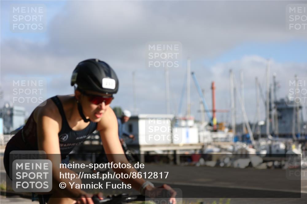 17.08.2025 - KN Förde Triathlon 2025 Yannick Fuchs http://msf.ph/oto/8612817 17.08.2025 09:16:16 Radfahren 115, 252 meine-sportfotos.de