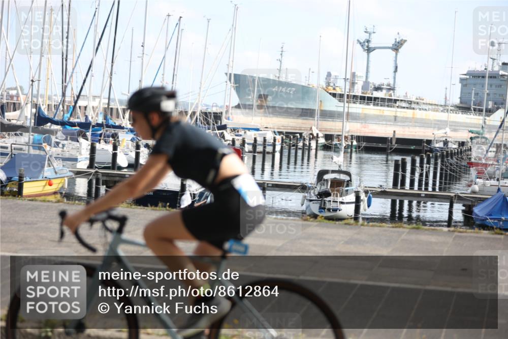 17.08.2025 - KN Förde Triathlon 2025 Yannick Fuchs http://msf.ph/oto/8612864 17.08.2025 10:06:14 Radfahren 188, 199, 244, 167, 196 meine-sportfotos.de