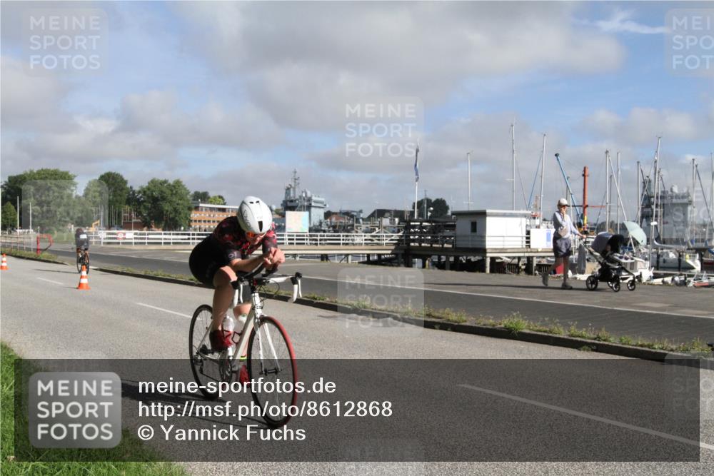 17.08.2025 - KN Förde Triathlon 2025 Yannick Fuchs http://msf.ph/oto/8612868 17.08.2025 09:34:37 Radfahren 105, 138, 152, 243, 252, 253 meine-sportfotos.de