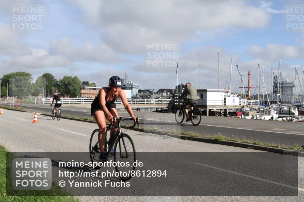 17.08.2025 - KN Förde Triathlon 2025 Yannick Fuchs http://msf.ph/oto/8612894 17.08.2025 09:35:01 Radfahren 122, 128, 145, 146, 151, 166 meine-sportfotos.de