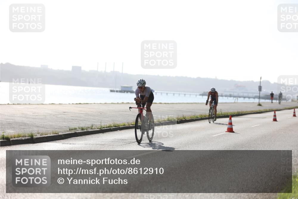 17.08.2025 - KN Förde Triathlon 2025 Yannick Fuchs http://msf.ph/oto/8612910 17.08.2025 09:16:43 Radfahren 105, 121 meine-sportfotos.de