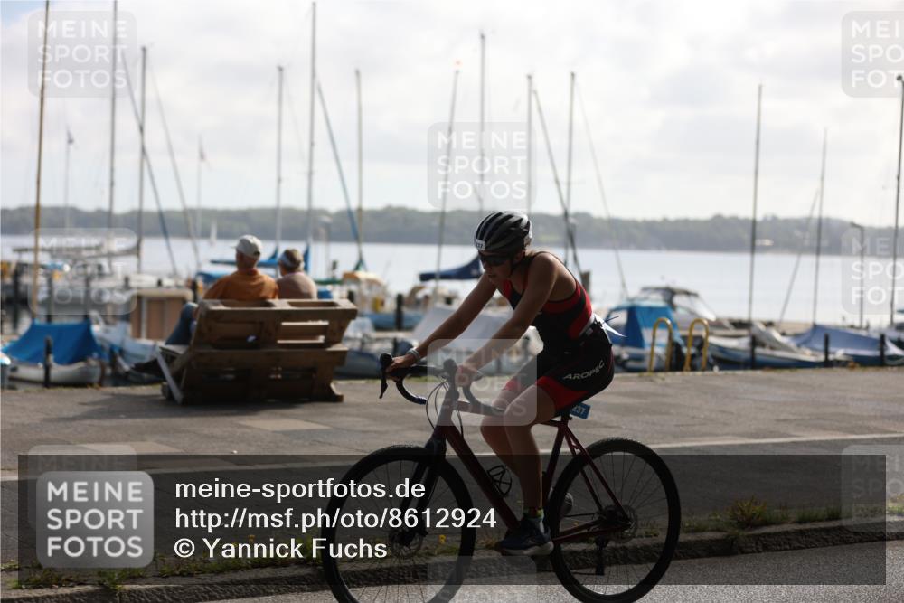 17.08.2025 - KN Förde Triathlon 2025 Yannick Fuchs http://msf.ph/oto/8612924 17.08.2025 10:07:15 Radfahren 186, 205, 237, 155, 163, 175, 205 meine-sportfotos.de