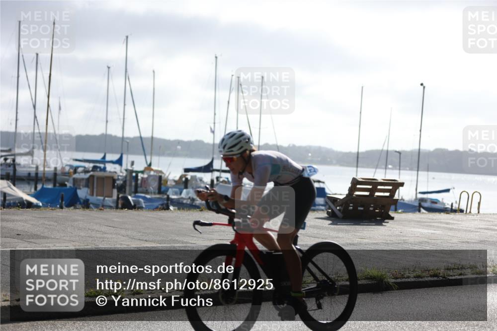 17.08.2025 - KN Förde Triathlon 2025 Yannick Fuchs http://msf.ph/oto/8612925 17.08.2025 09:16:45 Radfahren 105, 121 meine-sportfotos.de