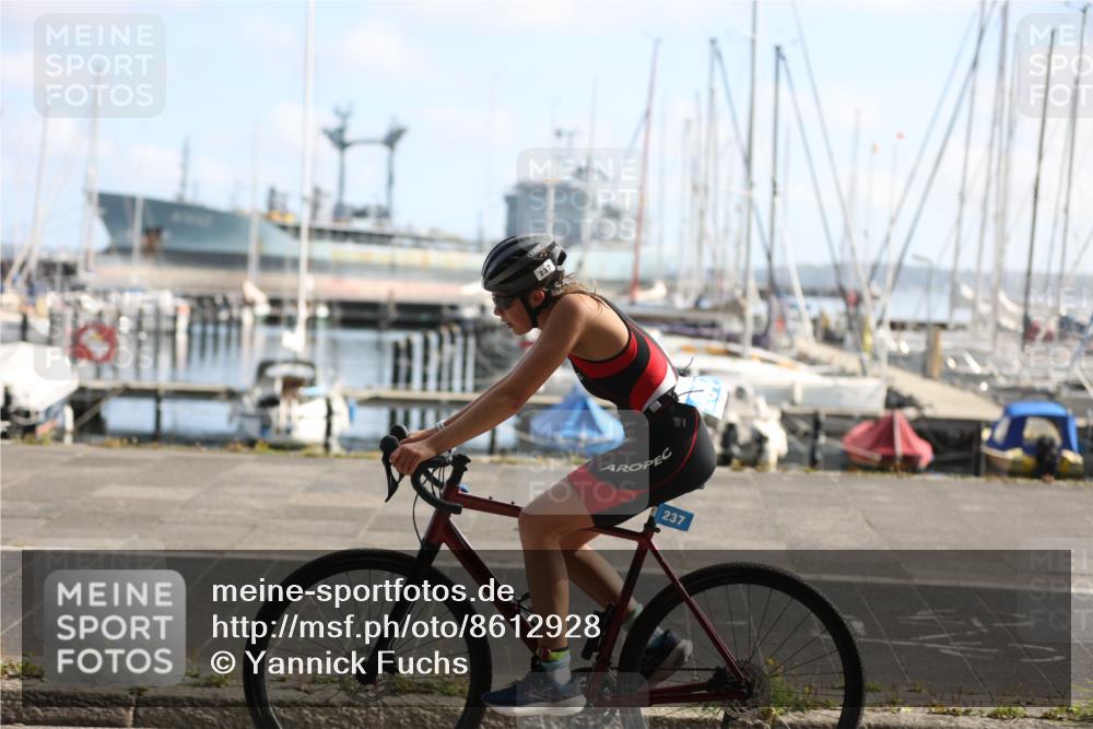 17.08.2025 - KN Förde Triathlon 2025 Yannick Fuchs http://msf.ph/oto/8612928 17.08.2025 10:07:16 Radfahren 186, 237, 155, 163, 175, 205 meine-sportfotos.de
