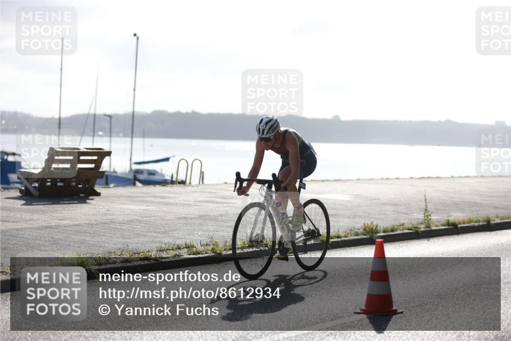 17.08.2025 - KN Förde Triathlon 2025 Yannick Fuchs http://msf.ph/oto/8612934 17.08.2025 09:16:46 Radfahren 105, 121, 105 meine-sportfotos.de