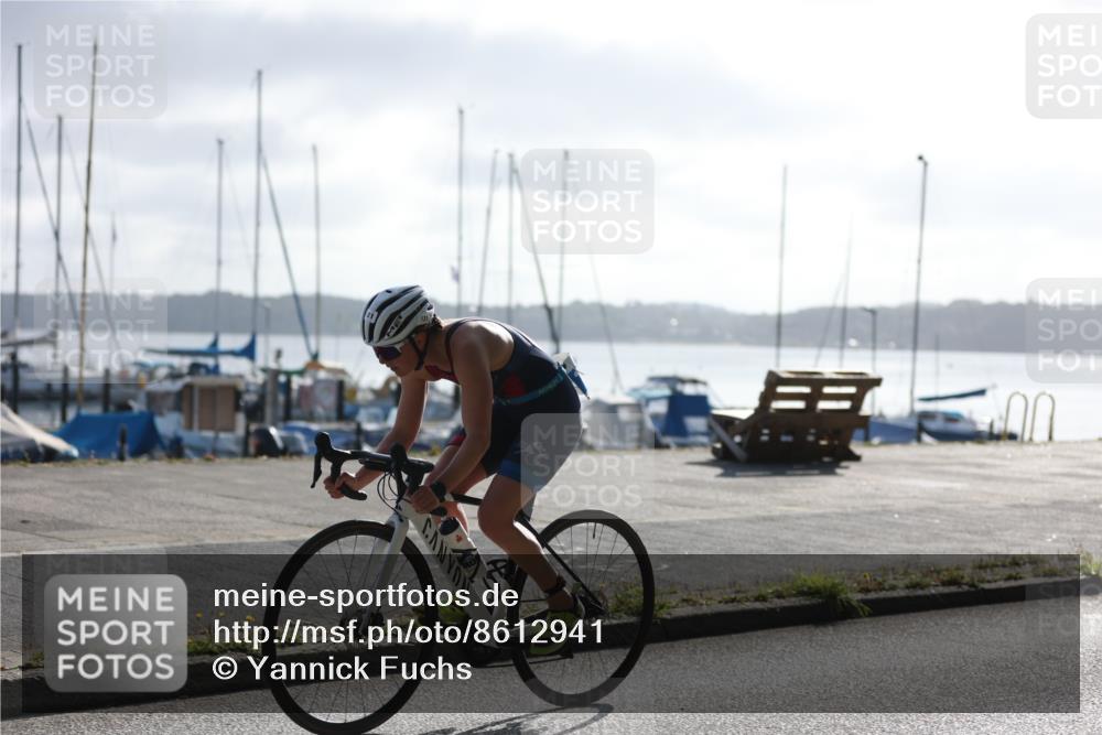 17.08.2025 - KN Förde Triathlon 2025 Yannick Fuchs http://msf.ph/oto/8612941 17.08.2025 09:16:47 Radfahren 121, 105 meine-sportfotos.de