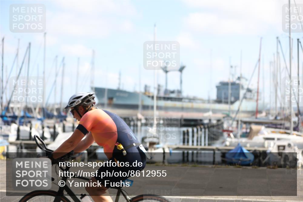 17.08.2025 - KN Förde Triathlon 2025 Yannick Fuchs http://msf.ph/oto/8612955 17.08.2025 10:07:38 Radfahren 195, 201, 235, 243 meine-sportfotos.de