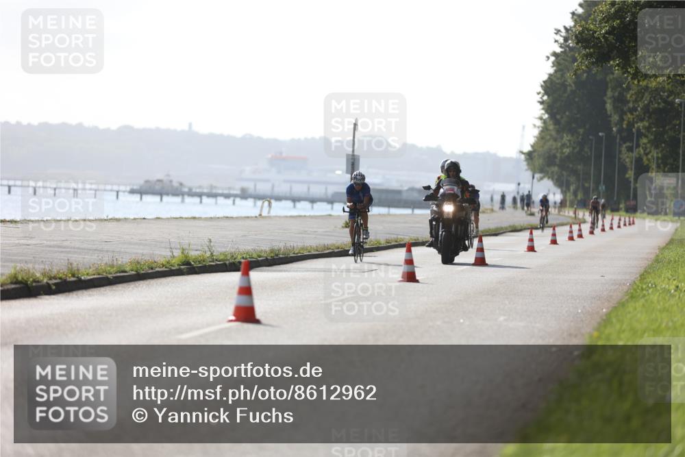 17.08.2025 - KN Förde Triathlon 2025 Yannick Fuchs http://msf.ph/oto/8612962 17.08.2025 09:17:13 Radfahren 101, 106, 109, 110 meine-sportfotos.de