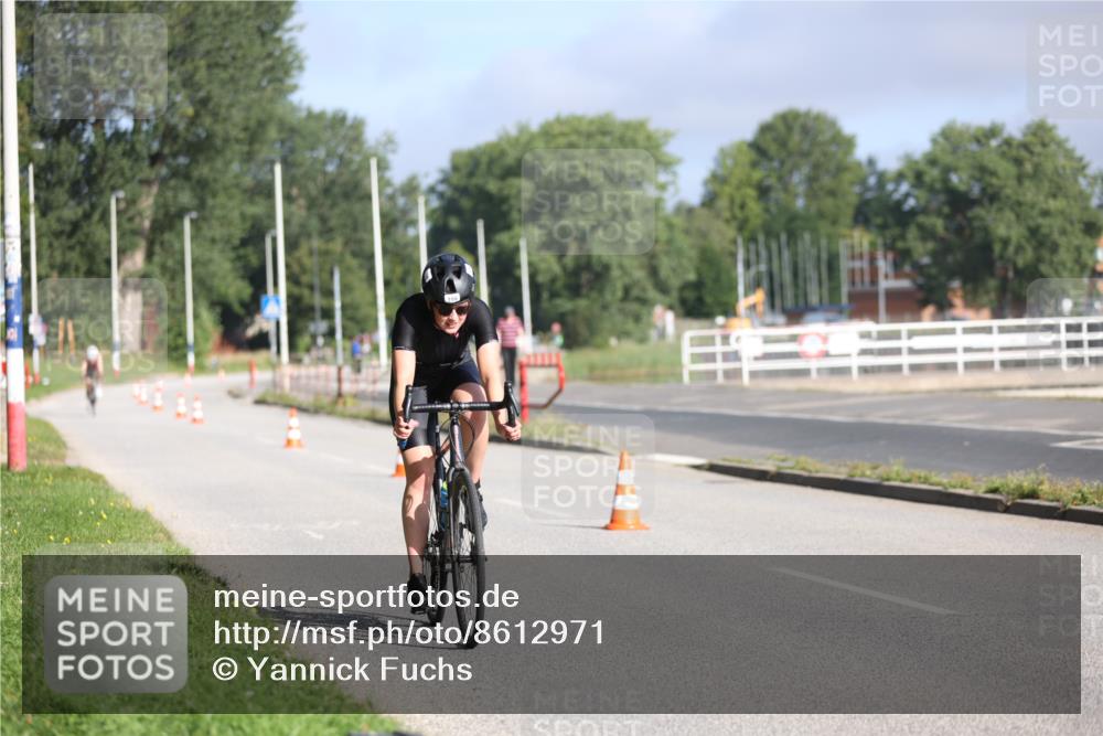 17.08.2025 - KN Förde Triathlon 2025 Yannick Fuchs http://msf.ph/oto/8612971 17.08.2025 09:17:16 Radfahren 101, 106, 109, 110 meine-sportfotos.de