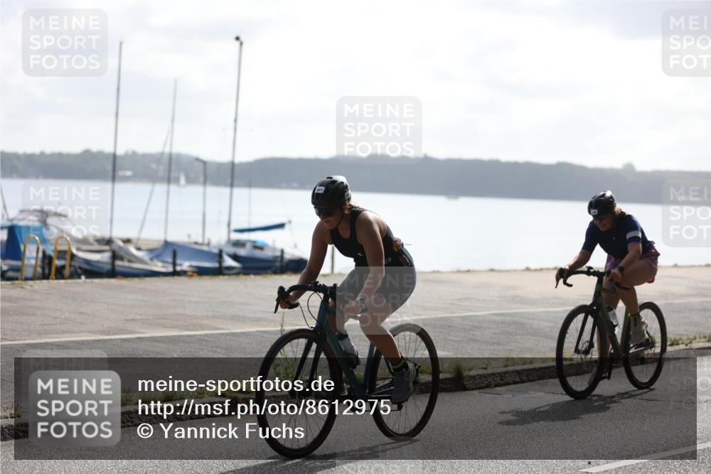 17.08.2025 - KN Förde Triathlon 2025 Yannick Fuchs http://msf.ph/oto/8612975 17.08.2025 10:07:42 Radfahren 195, 201, 235, 243 meine-sportfotos.de